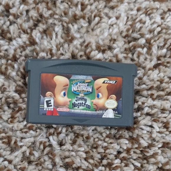 Jimmy Neutron vs Jimmy Negatron Game Boy Advance Game Cartridge - Picture 1 of 4
